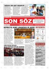 EZİNE SONSÖZ