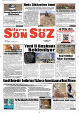 SİİRT’TE SON SÖZ