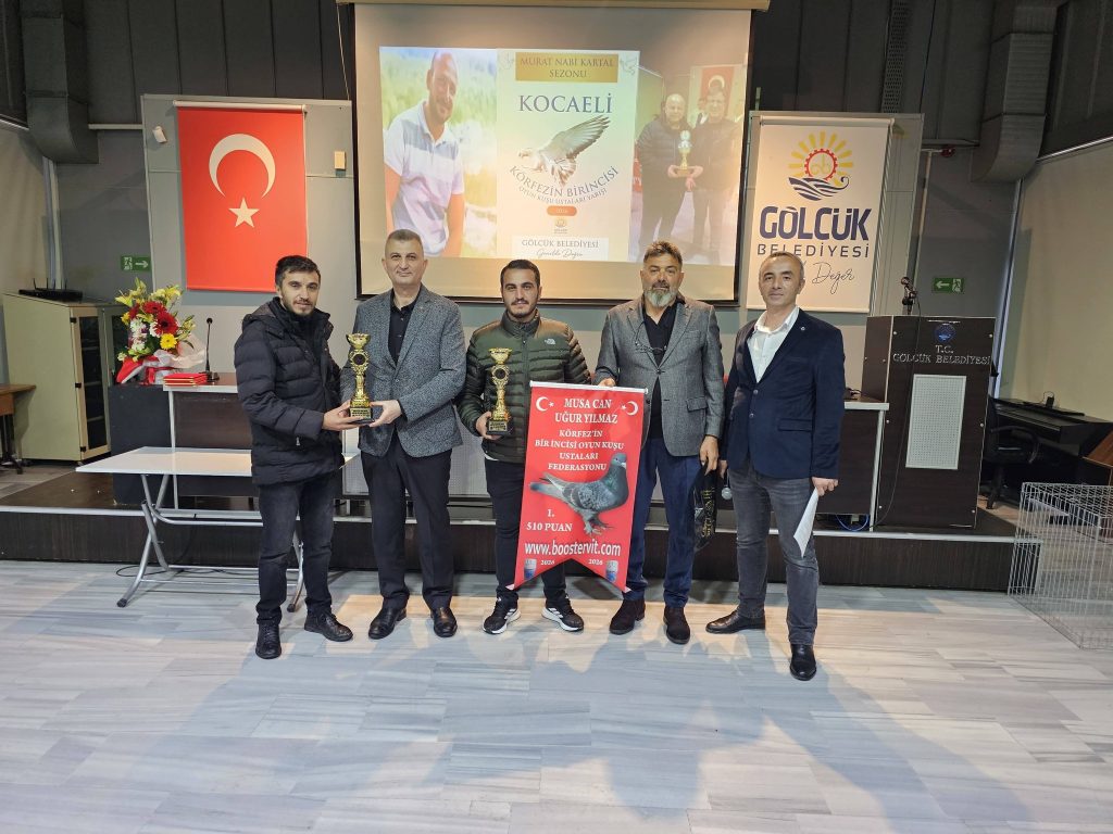 En İyi Oyun Kuşları Gölcük’te Ödüllendirildi