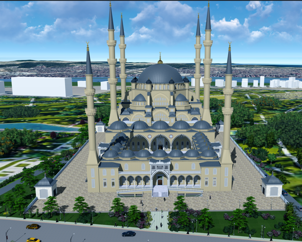 Büyükşehir’den Gebze’ye dev cami