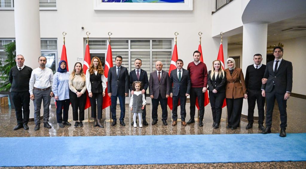 Vali İlhami Aktaş, Personel ile Bayramlaştı