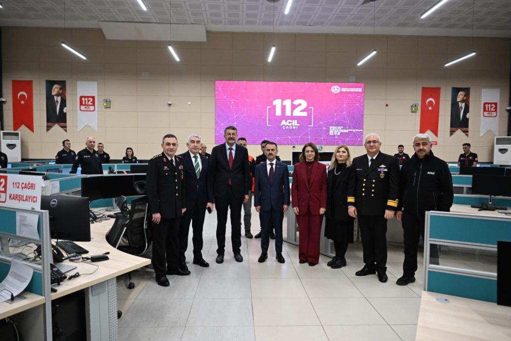 Protokol 112 Acil Çağrı Merkezinde Bayramlaştı