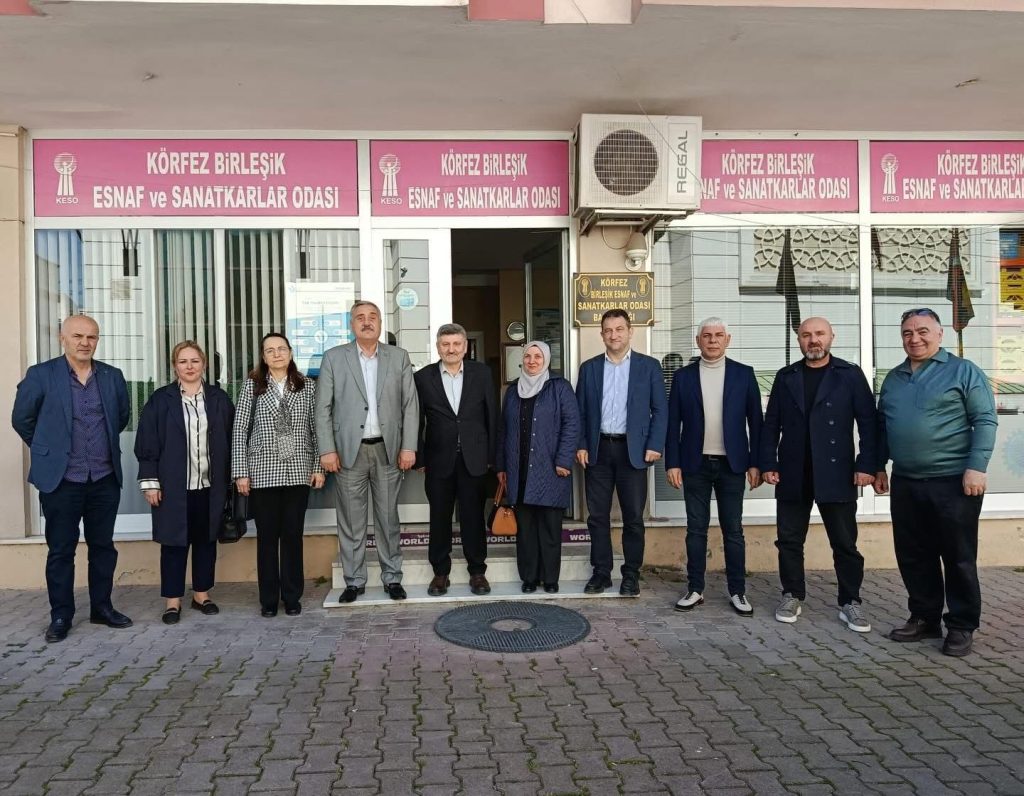 Körfez Kent Konseyi’nden  Esnaf Odası’na ziyaret