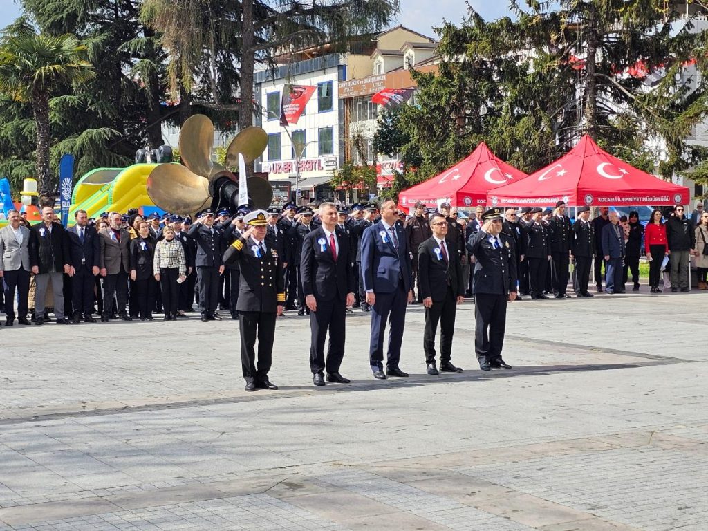 Polis Teşkilatı’nın 181. Kuruluş Yılı Gölcük’te Törenle Kutlandı
