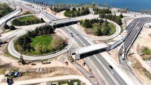 İzmit sahil bağlantı kolu trafiğe kapatılıyor