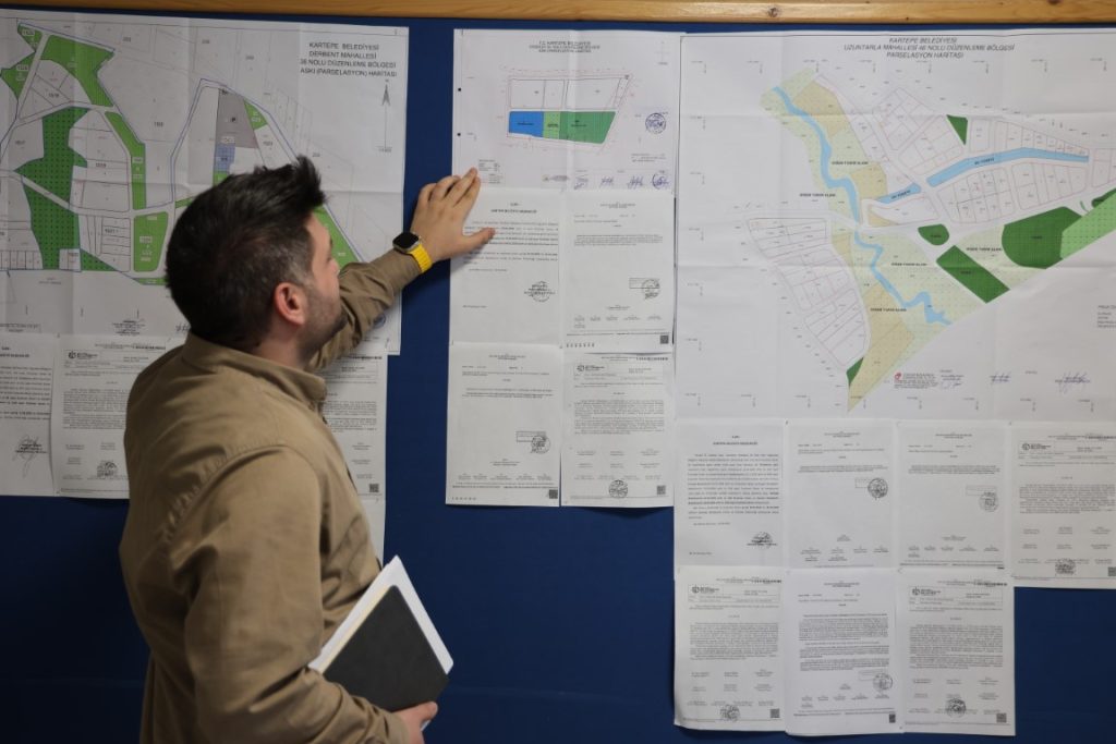 Kartepe Köseköy ’de İmar Uygulaması Askıya Çıktı