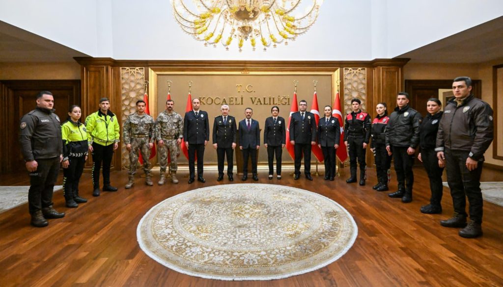 Polis Teşkilatından Vali İlhami Aktaş’a Ziyaret