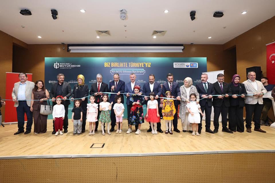 KO-MEK ilçe sergileri Dilovası ile tamamlandı